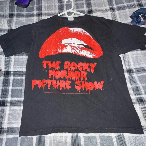 Rocky Horror Picture Show Graphic Tee - Black - Picture 1 of 3